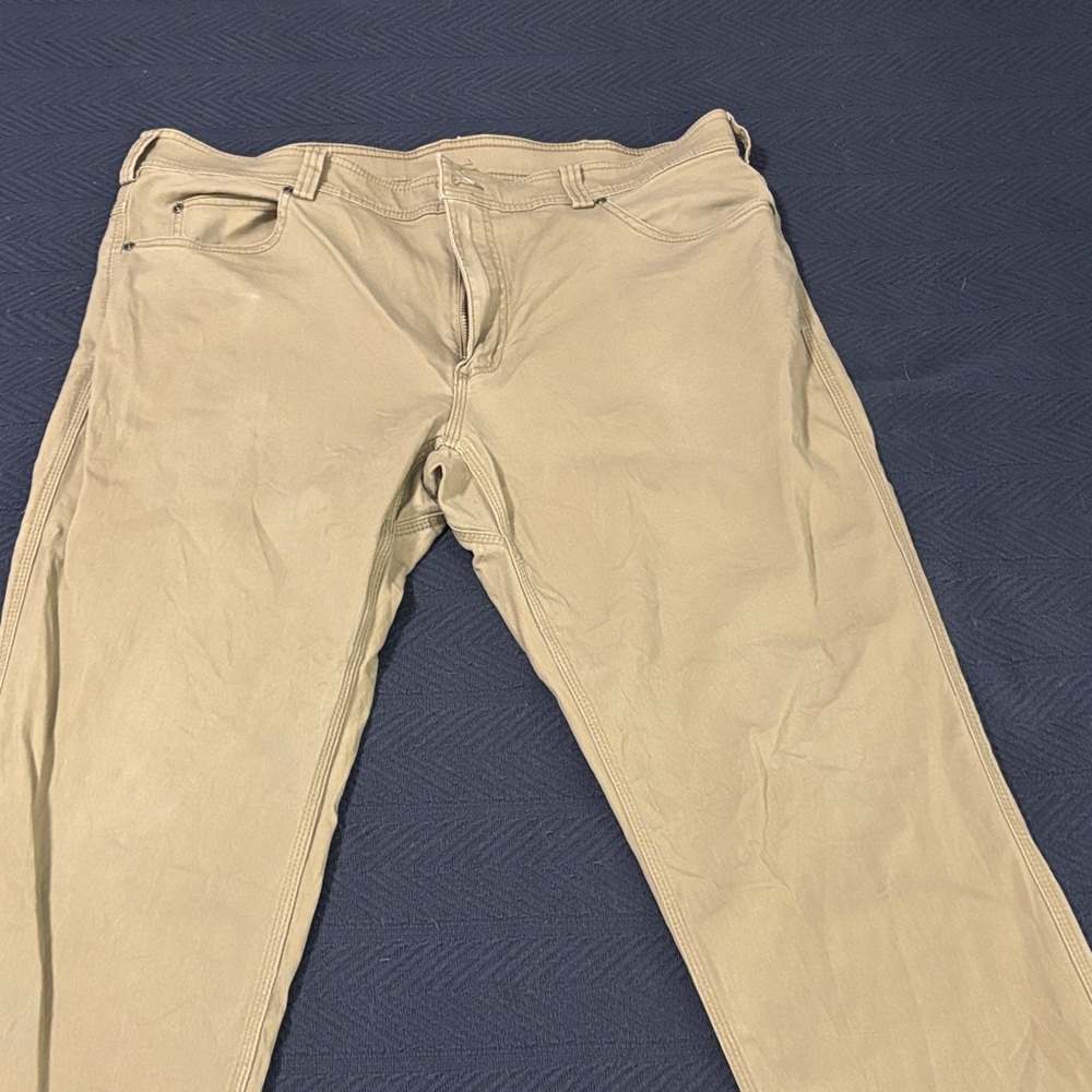 Duluth Trading Co flex fire hose Tan Standard Fit Pants